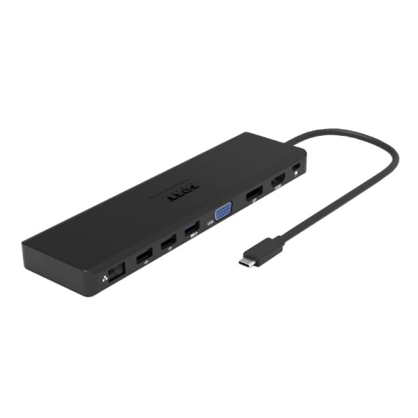 Port USB Type-C 1 x USB3.1|2 x USB 3.0|2 x USB 2.0|1 xHDMI-DP-VGA| Micro+SD Card Reader|1 x Mini DP|1 x RJ45|1 x Audio-Microphone| PD 100W -Black