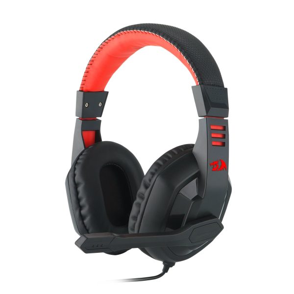 REDRAGON Over-Ear ARES Aux Gaming Headset - Black