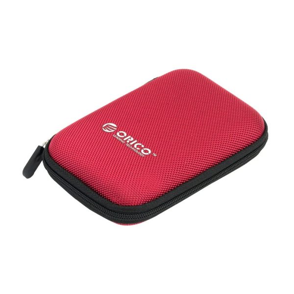 ORICO 2.5" Nylon Portable HDD Protector Case - Red - Image 2