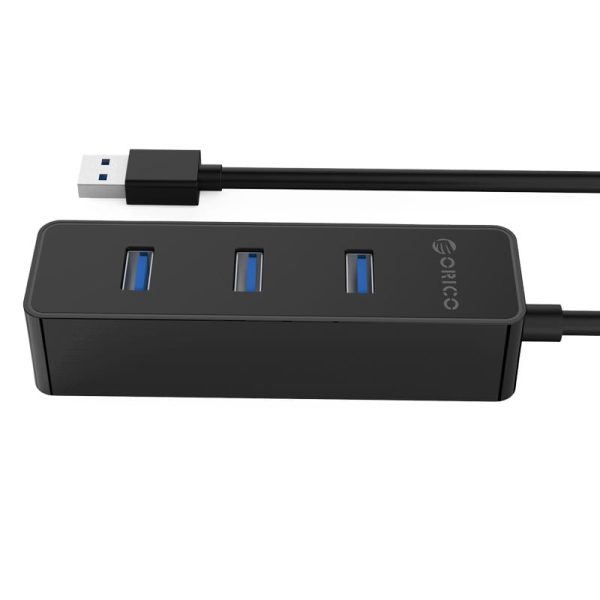 ORICO 4 Port USB3.0 Hub - Black - Image 4