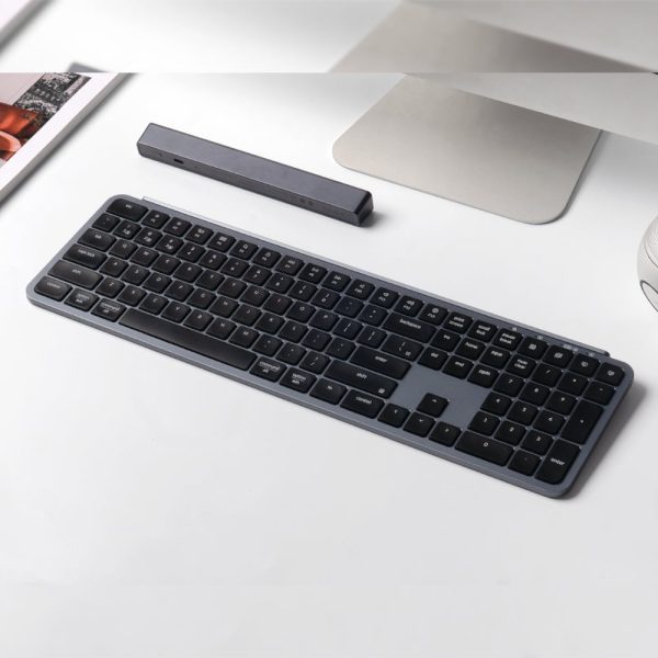 Keychron B6 Pro Ultra-Slim 100% Wireless Keyboard – Space Grey - Image 5